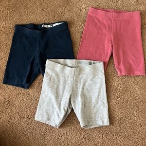 3 Pairs 4-5t Bike Shorts